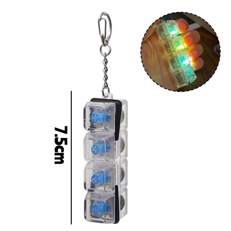 Satisfying Pocket Keyboard Clicker Fidget Toy