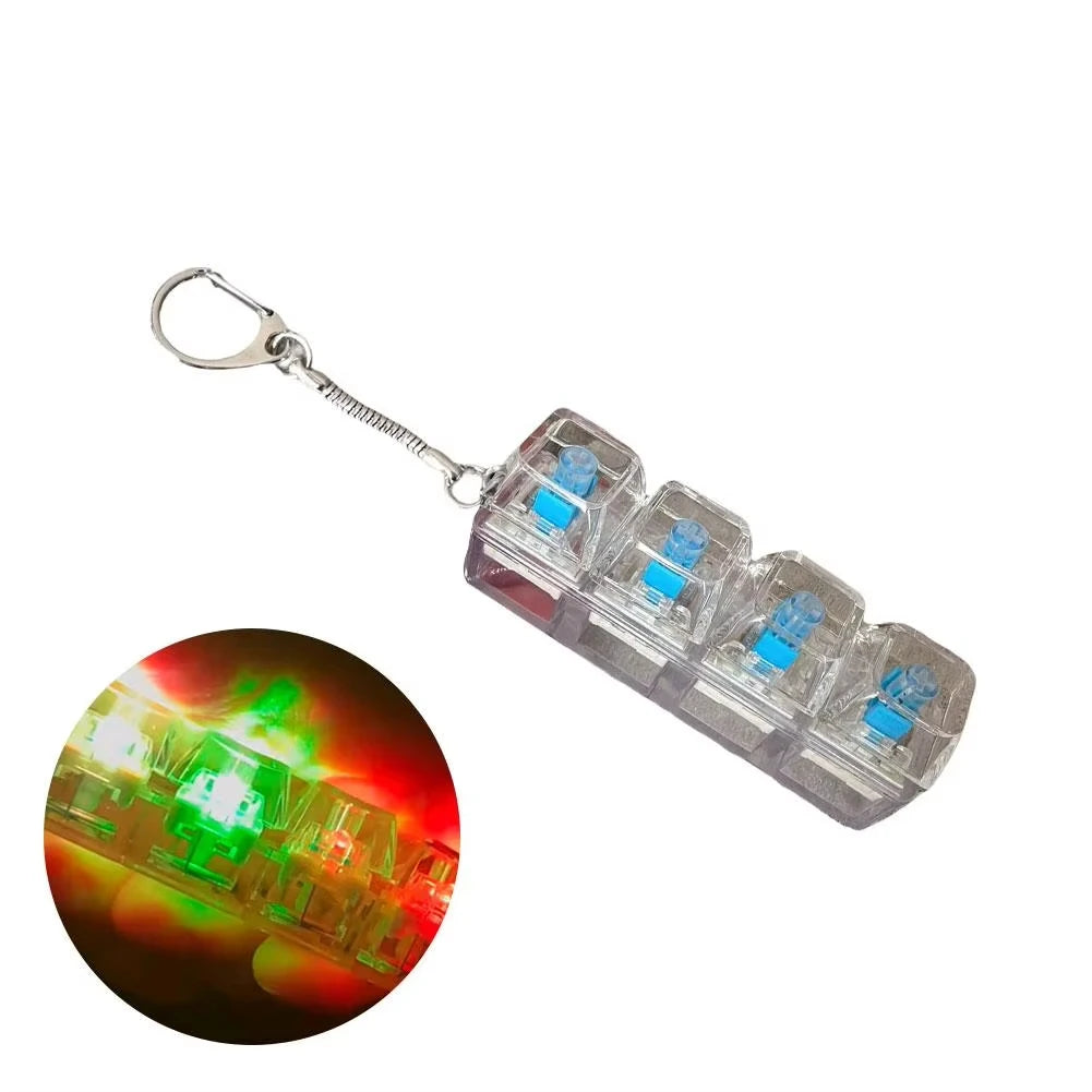 Satisfying Pocket Keyboard Clicker Fidget Toy