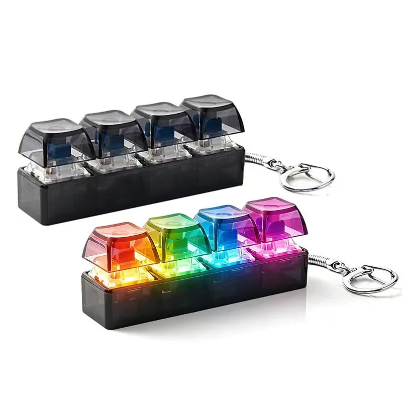 Satisfying Pocket Keyboard Clicker Fidget Toy