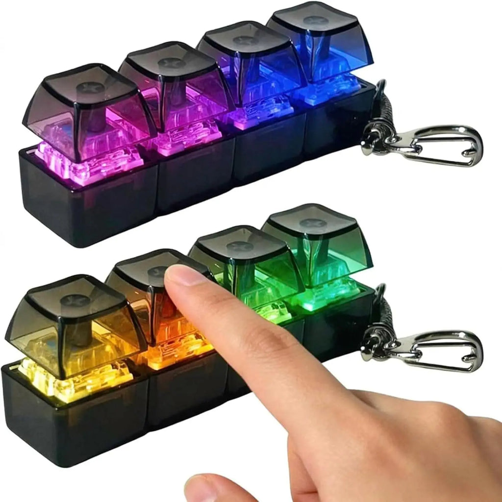 Satisfying Pocket Keyboard Clicker Fidget Toy