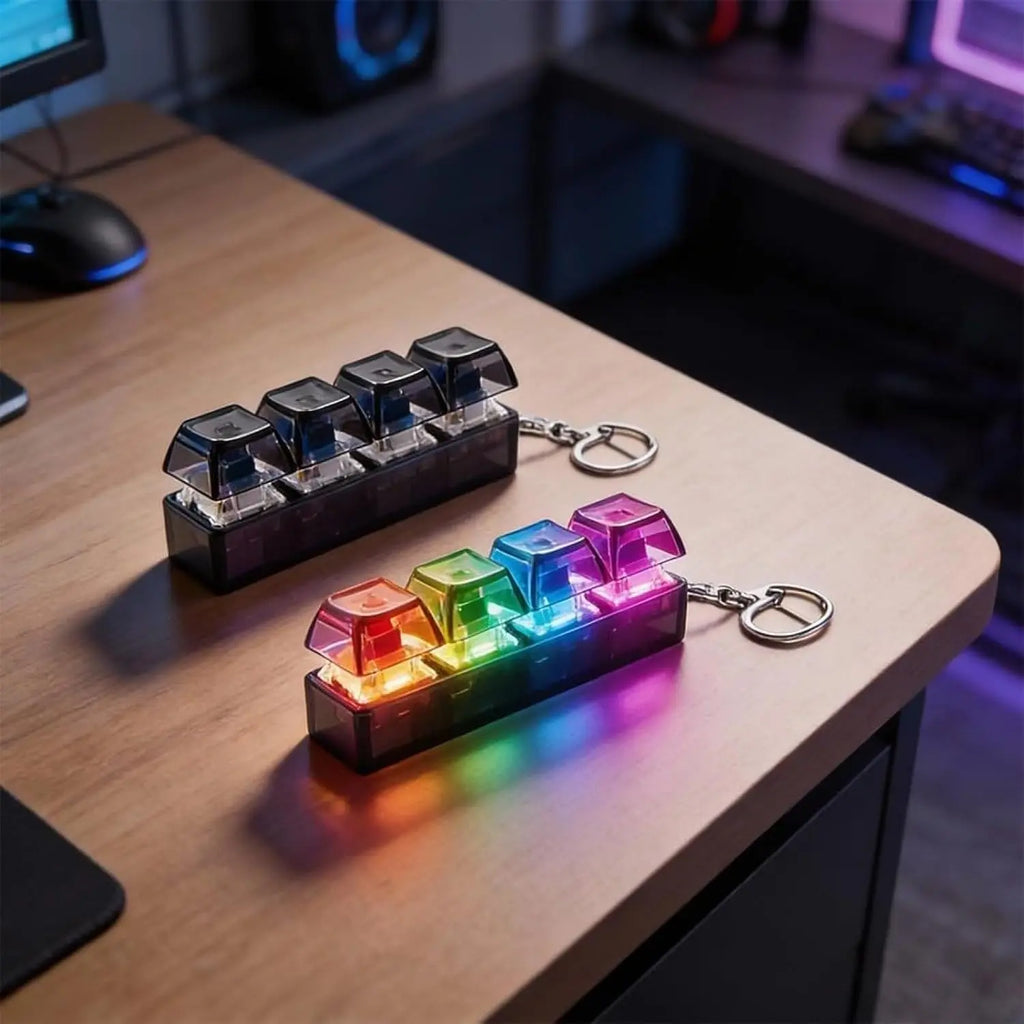 Satisfying Pocket Keyboard Clicker Fidget Toy
